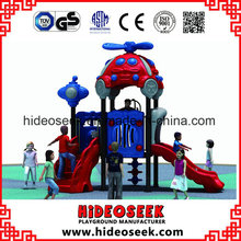 Campo de jogos ao ar livre plástico do divertimento das crianças